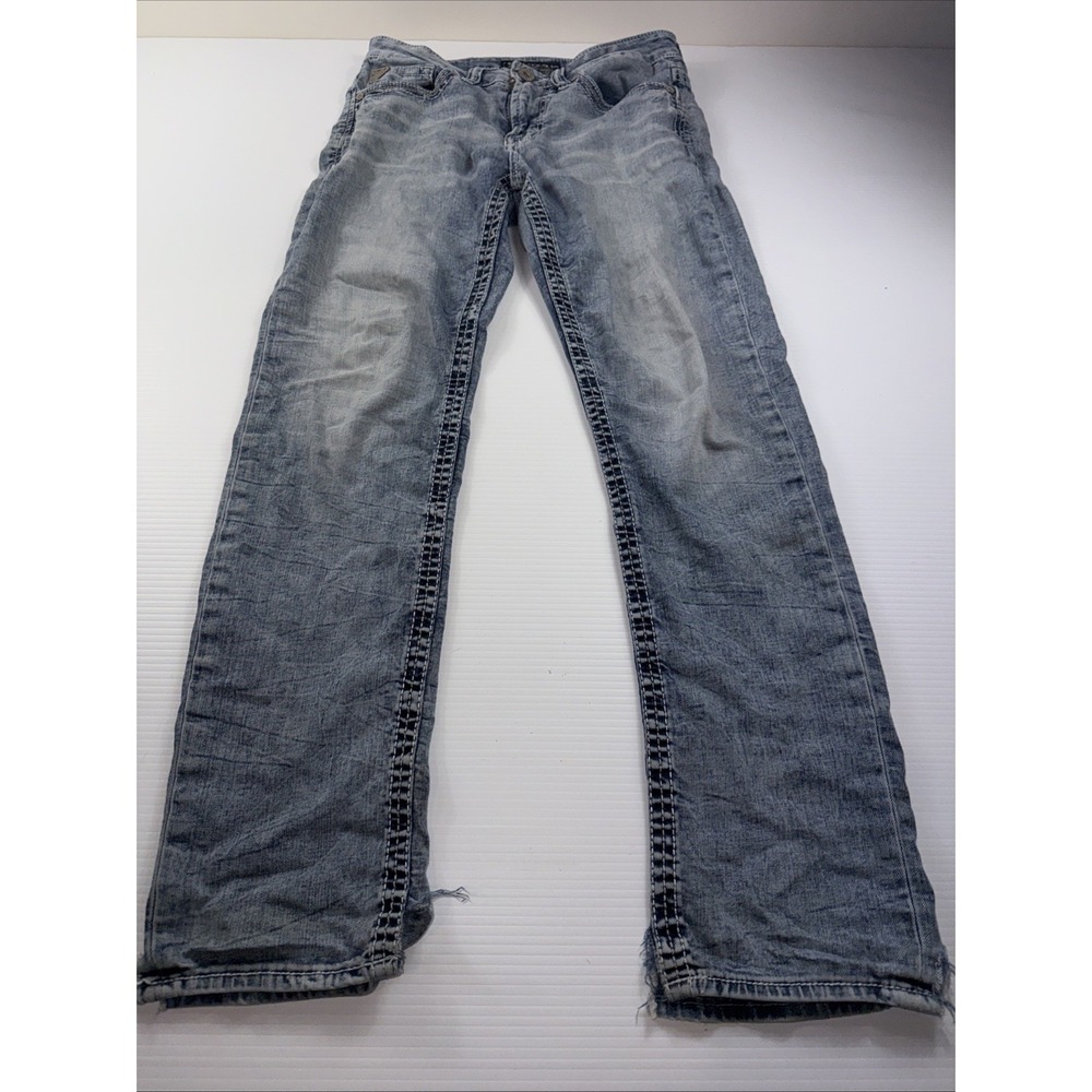 Salvage Supply Co Jeans Men 30x32 Dungarees Buckle Riot Taper Athletic Fit